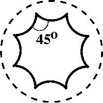 Восьмиугольник на плоскости Лобачевского