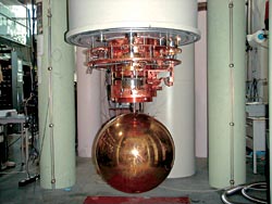 Голландский сферический детектор гравитационных волн miniGRAIL