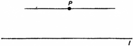 Рис. 4.2. Вариант аксиомы о параллельных, предложенный Джоном Плейфером.