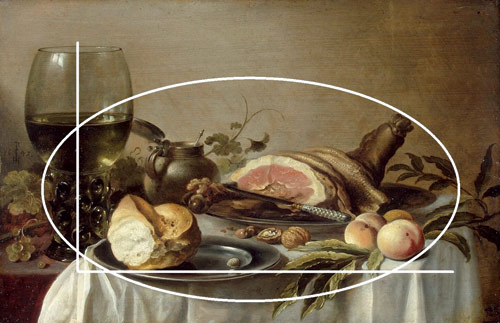 Завтрак с ветчиной. Художник Питер Клас. 1647 год.