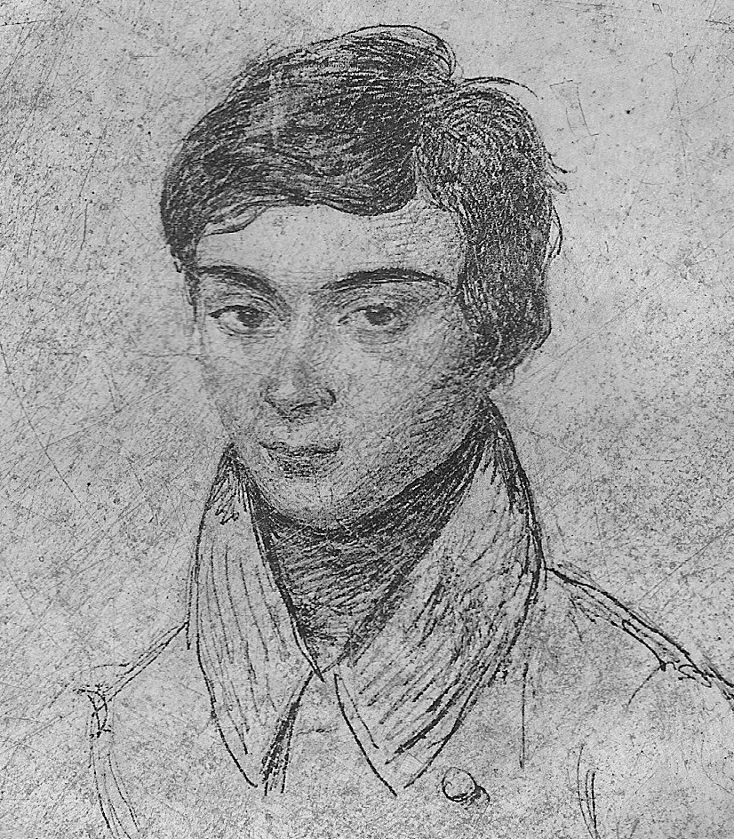 Эварист Галуа в 15-летнем возрасте (карандашный портрет с натуры)